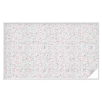 Öntapadós üvegfólia vitrázs mintával Kő mozaik