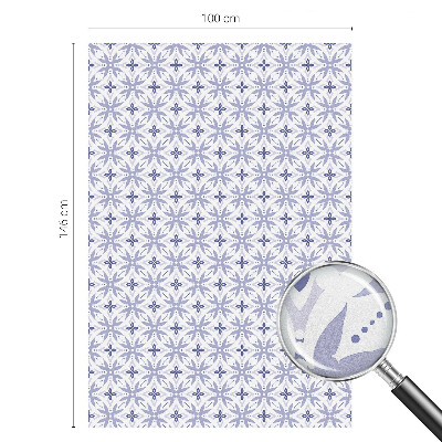 Dekoratív üvegfólia ablakra Lila minták