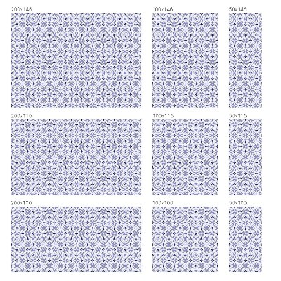 Dekoratív üvegfólia ablakra Lila minták