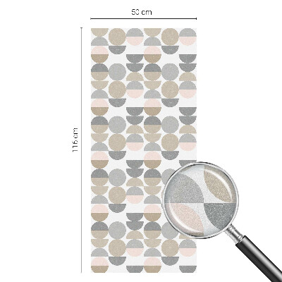Dekoratív üvegfólia ablakra Geometriai minták