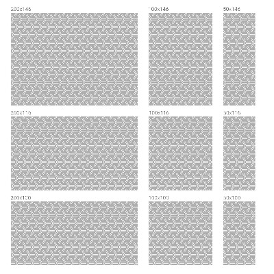 Dekoratív üvegfólia ablakra Minimalista vonalak