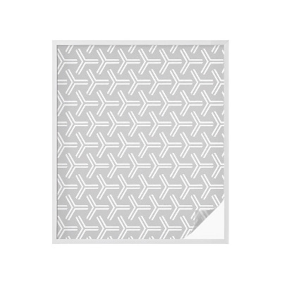 Dekoratív üvegfólia ablakra Minimalista vonalak