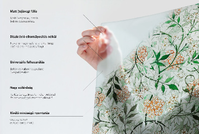 Öntapadós ablakfólia ólomüveg mintával Halszálka elegancia