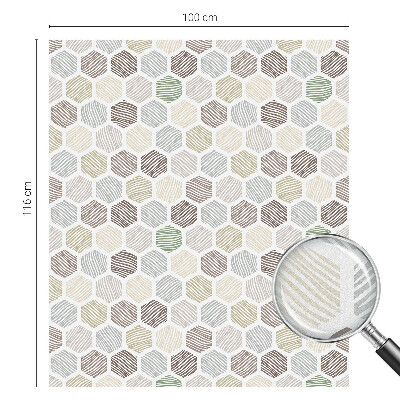 Öntapadós belátásgátló fólia Geometriai hullámok