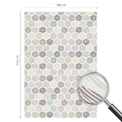 Öntapadós belátásgátló fólia Geometriai hullámok