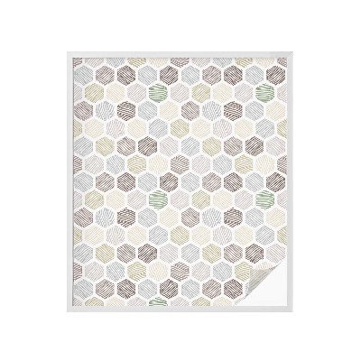 Öntapadós belátásgátló fólia Geometriai hullámok