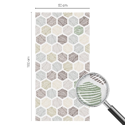 Öntapadós belátásgátló fólia Geometriai hullámok