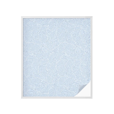 Dekoratív üvegfólia ablakra Festett filc