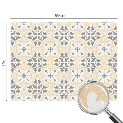 Öntapadós ablakfólia ólomüveg mintával Növényi minták