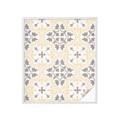 Öntapadós ablakfólia ólomüveg mintával Növényi minták