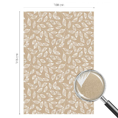 Színes mintás ablakfólia Levelek természet