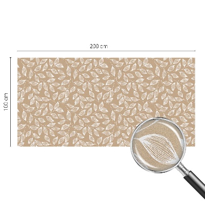 Színes mintás ablakfólia Levelek természet