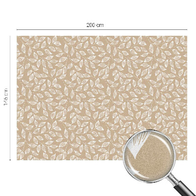 Színes mintás ablakfólia Levelek természet