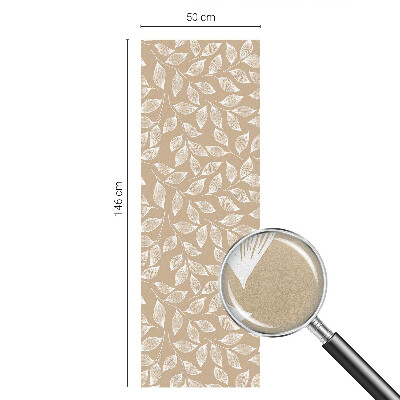 Színes mintás ablakfólia Levelek természet