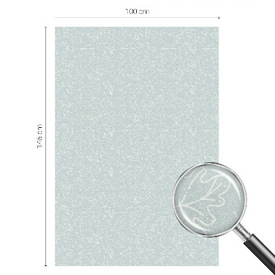 Öntapadós ablakfólia ólomüveg mintával Tölgyfalevél