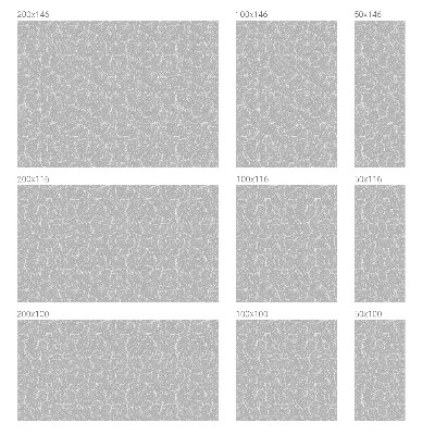 Színes mintás ablakfólia Leveles elegancia