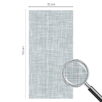 Öntapadós üvegfólia vitrázs mintával Finom szövés