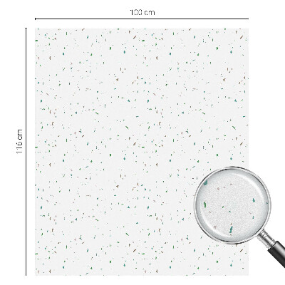 Öntapadós belátásgátló fólia Szétszórt elemek