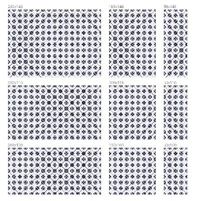 Öntapadós ablakfólia ólomüveg mintával Növényi motívum