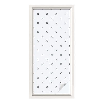 Öntapadós belátásgátló fólia Geometriai keresztek