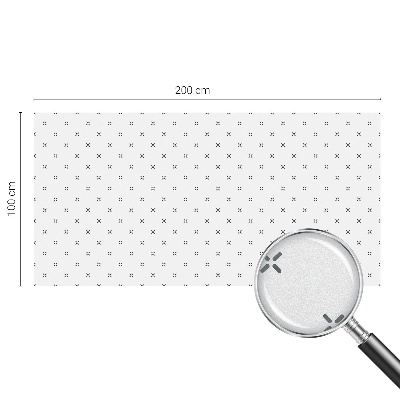 Öntapadós belátásgátló fólia Geometriai keresztek