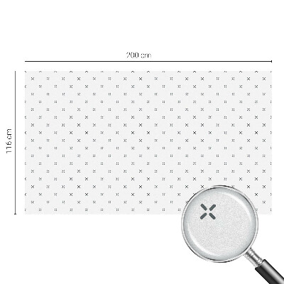 Öntapadós belátásgátló fólia Geometriai keresztek