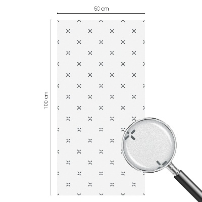 Öntapadós belátásgátló fólia Geometriai keresztek