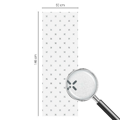 Öntapadós belátásgátló fólia Geometriai keresztek