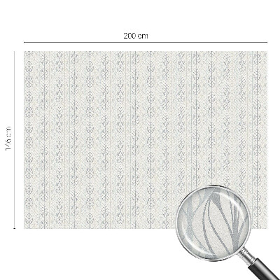 Dekoratív üvegfólia ablakra Leveles minta