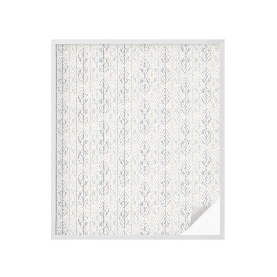 Dekoratív üvegfólia ablakra Leveles minta