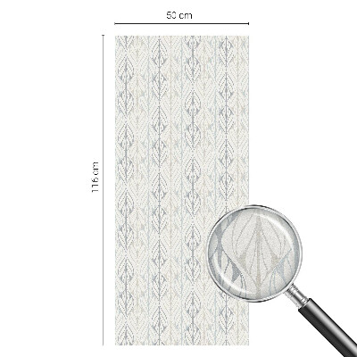 Dekoratív üvegfólia ablakra Leveles minta