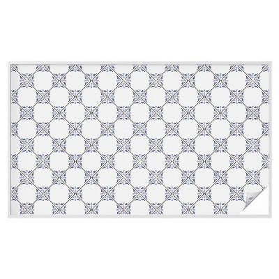 Öntapadós belátásgátló fólia Geometrikus csempék