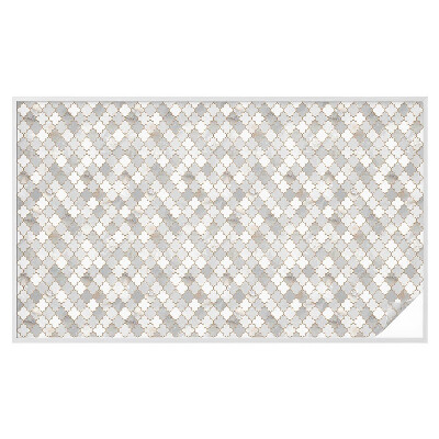 Öntapadós belátásgátló fólia Geometrikus mozaik