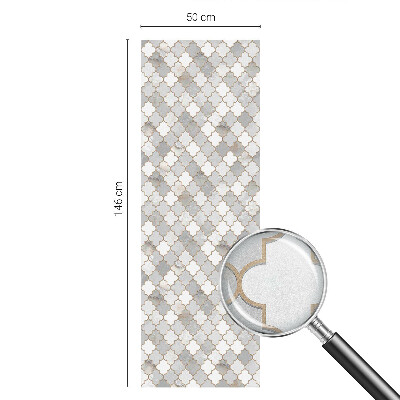 Öntapadós belátásgátló fólia Geometrikus mozaik