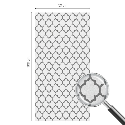 Színes mintás ablakfólia Geometrikus minta