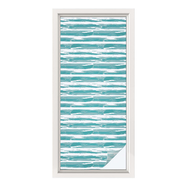 Öntapadós belátásgátló fólia Zöld csíkok