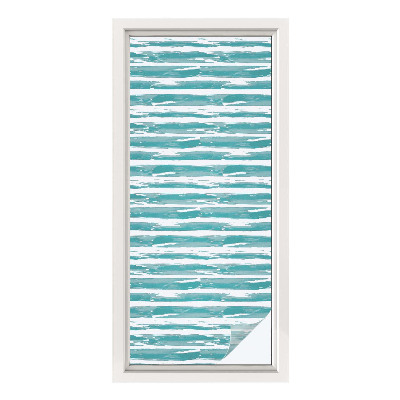 Öntapadós belátásgátló fólia Zöld csíkok