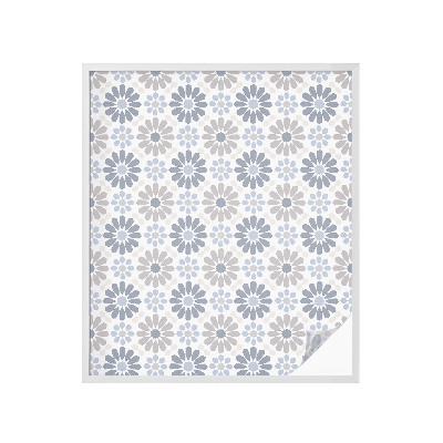 Dekoratív üvegfólia ablakra Virágos mozaik