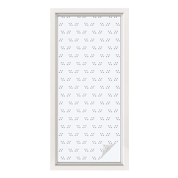 Színes mintás ablakfólia Pontminta