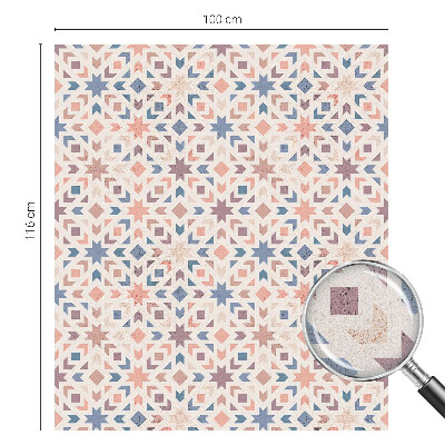Öntapadós ablakfólia ólomüveg mintával Színes minták