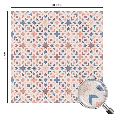 Öntapadós ablakfólia ólomüveg mintával Színes minták