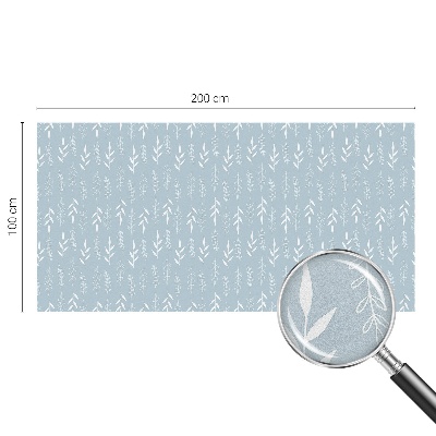 Dekoratív üvegfólia ablakra Növényminta