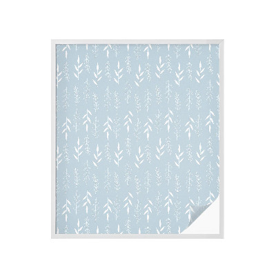 Dekoratív üvegfólia ablakra Növényminta