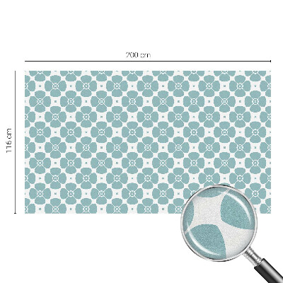 Színes mintás ablakfólia Virágszimmetria