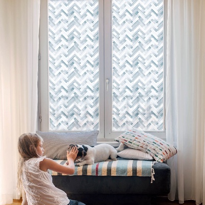 Öntapadós belátásgátló fólia Geometrikus minta