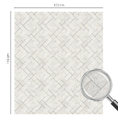 Dekoratív üvegfólia ablakra Halszálkás motívum