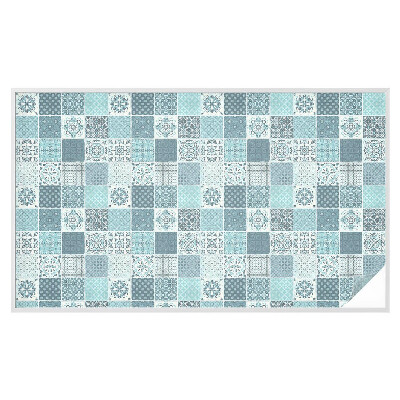 Öntapadós ablakfólia ólomüveg mintával Bohém csempe