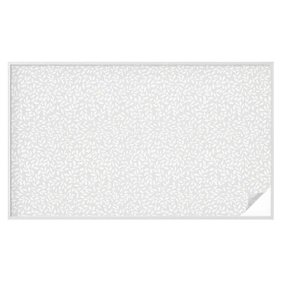 Dekoratív üvegfólia ablakra Leveles minta