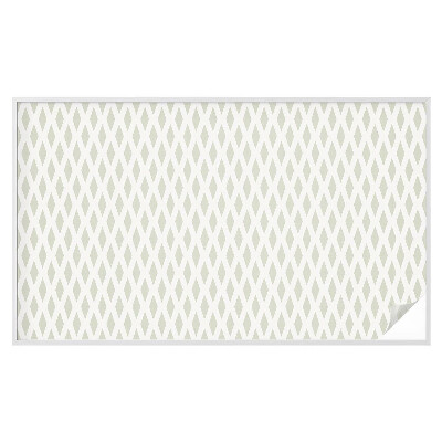 Öntapadós üvegfólia vitrázs mintával Gyémántminta