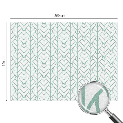 Öntapadós belátásgátló fólia Növényszimmetria